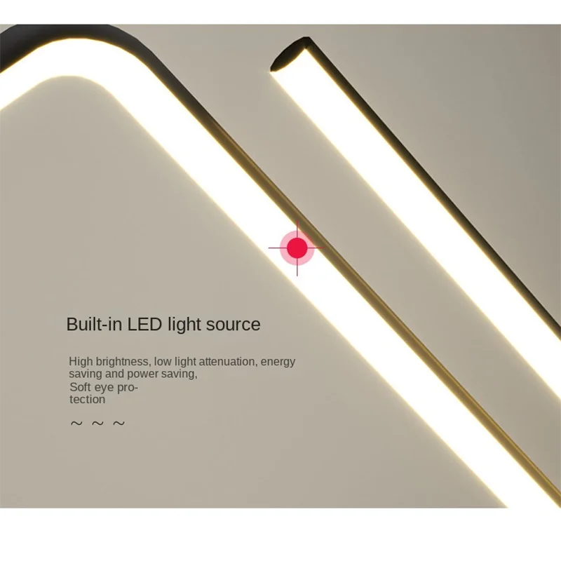 Minimalist Aluminum Pendant Light - Nordic Wave Design