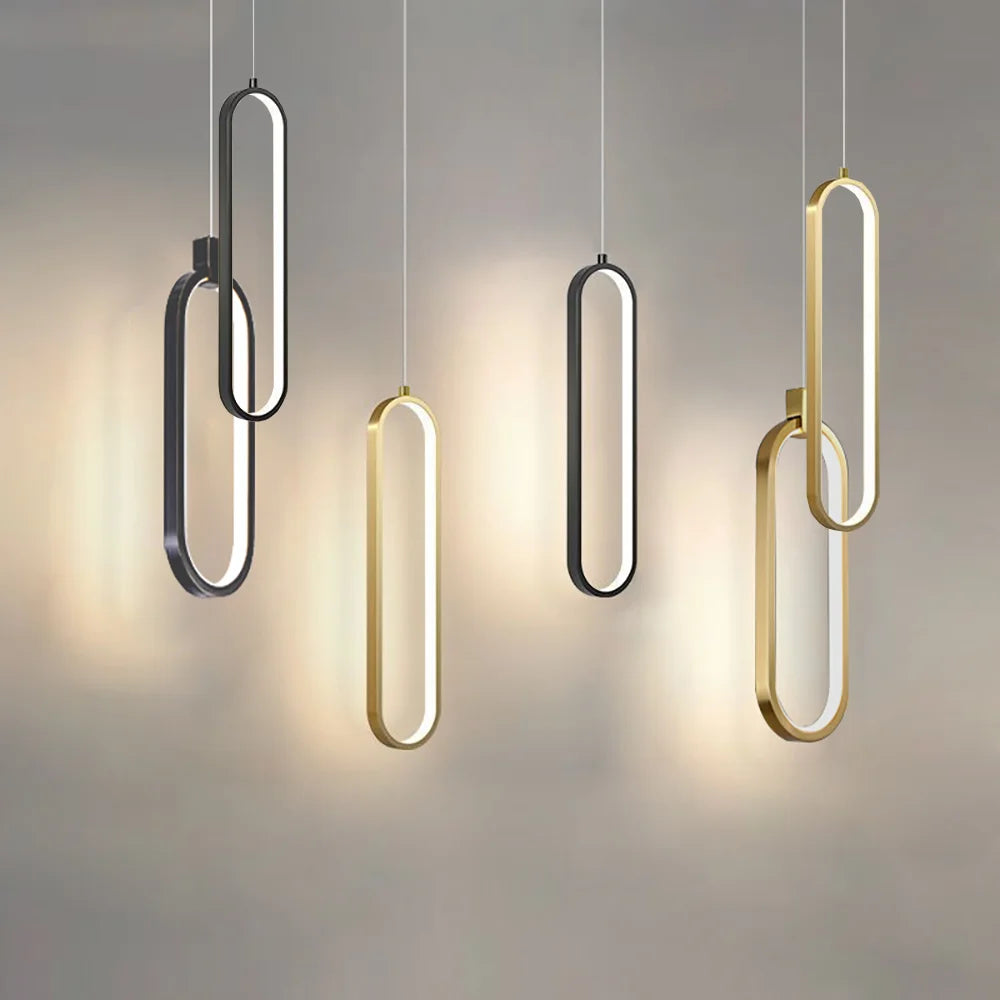 Nordic Aluminum Pendant Light for Kitchen Island