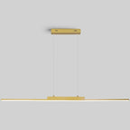 Minimalist Linear Pendant Light for Dining Room