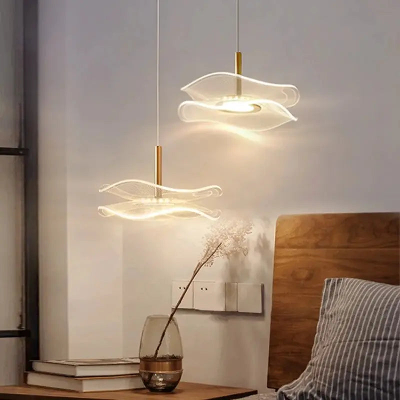 Nordic LED Acrylic Pendant Light for Bedroom