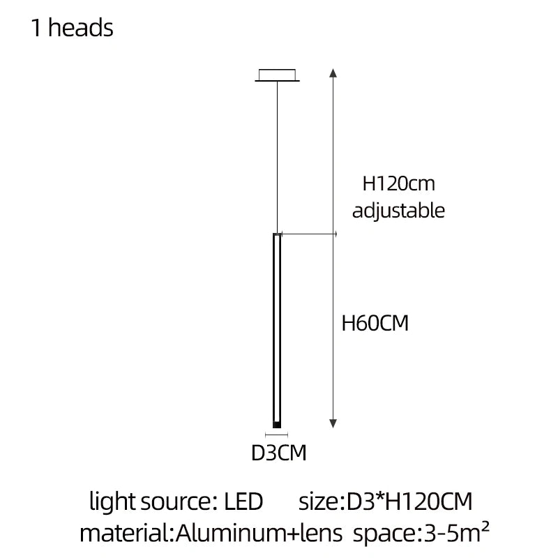 Minimalist Wood Pendant Light for Staircase
