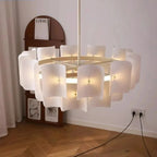 Nordic Fabric Pendant Light with Textured Shade