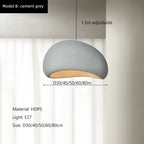Minimalist Resin Pendant Light for Dining Room