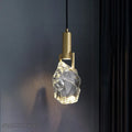 Crystal Glass Pendant Light for Bedroom & Dining