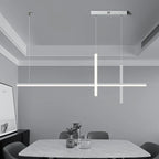 Minimalist Linear Iron Pendant Light for Dining Room