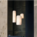 Minimalist Fabric Pendant Light for Dining Room