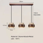 Japanese Wabi Sabi Style Bar Pendant Lamp Personalized and Creative Retro Style Homestay Restaurant Atmosphere Lighting Fixtures