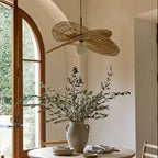 Bohemian Rattan Pendant Light Woven Hanging Lamp