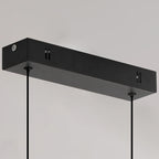 Minimalist Iron Linear Pendant Light for Dining Room