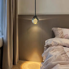 Lámpara Colgante de Cristal Minimalista para Dormitorio