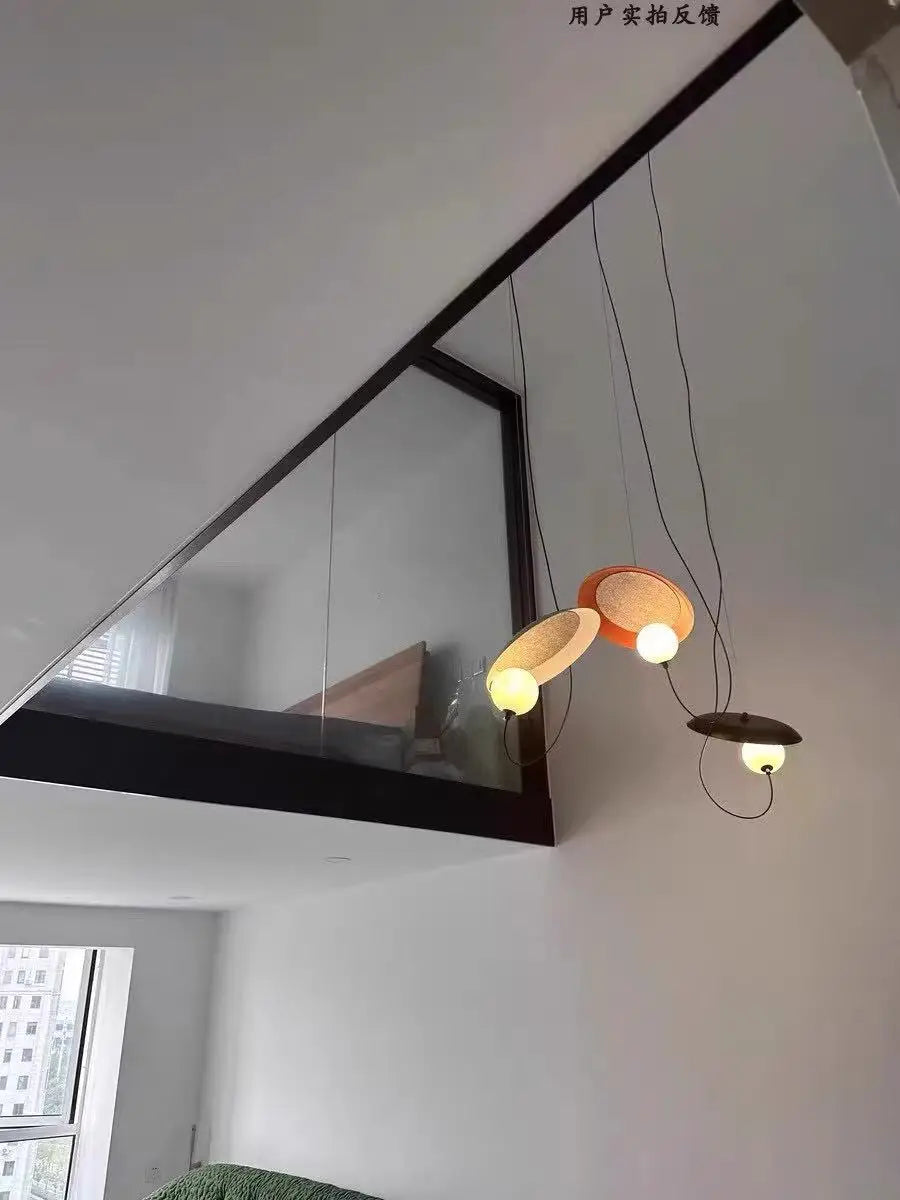 Nordic Wood Pendant Light for Bedroom Dining Room