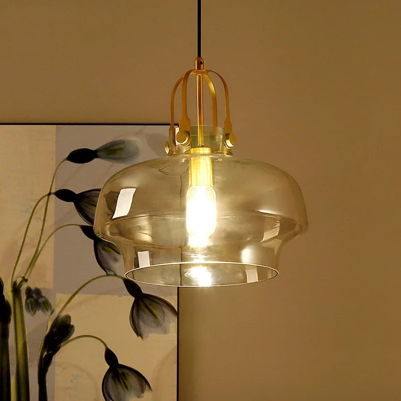 Nordic Glass Pendant Light for Dining Room