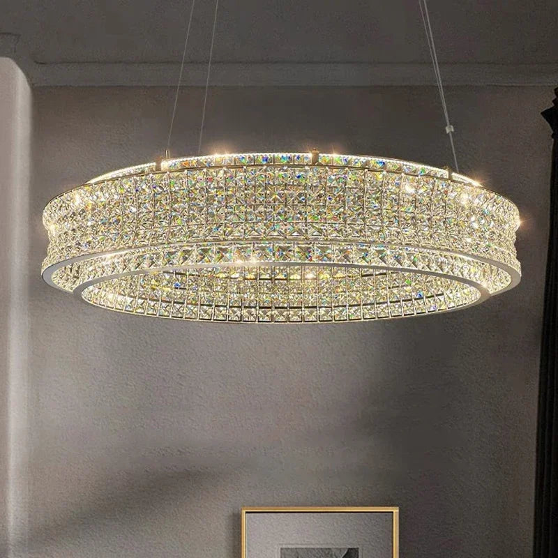 Modern Luxury Crystal Ceiling Chandelier