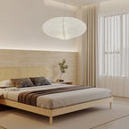 Minimalist Rice Paper Pendant Light for Dining Room