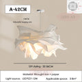 Modern Paper Pendant Light - Artistic Hanging Lamp