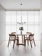 Minimalist Iron Glass Pendant Light for Living Room