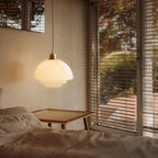 Minimalist Glass Pendant Light for Dining Room