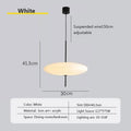 Minimalist LED Pendant Light UFO Flying Saucer Design