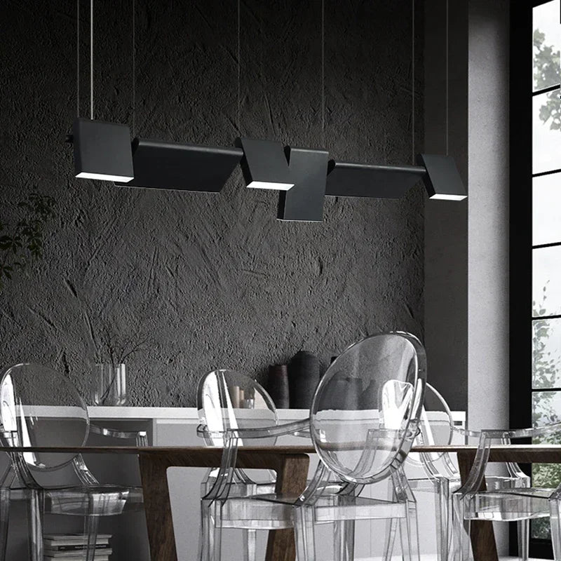 Nordic Iron Pendant Light with Acrylic Diffuser