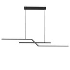 Nordic LED Pendant Light Z-Shaped Iron Dining
