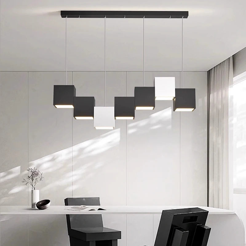 Minimalist Iron Pendant Light for Dining Room