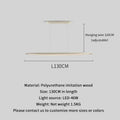 Lámpara Colgante Minimalista de Hierro para Comedor