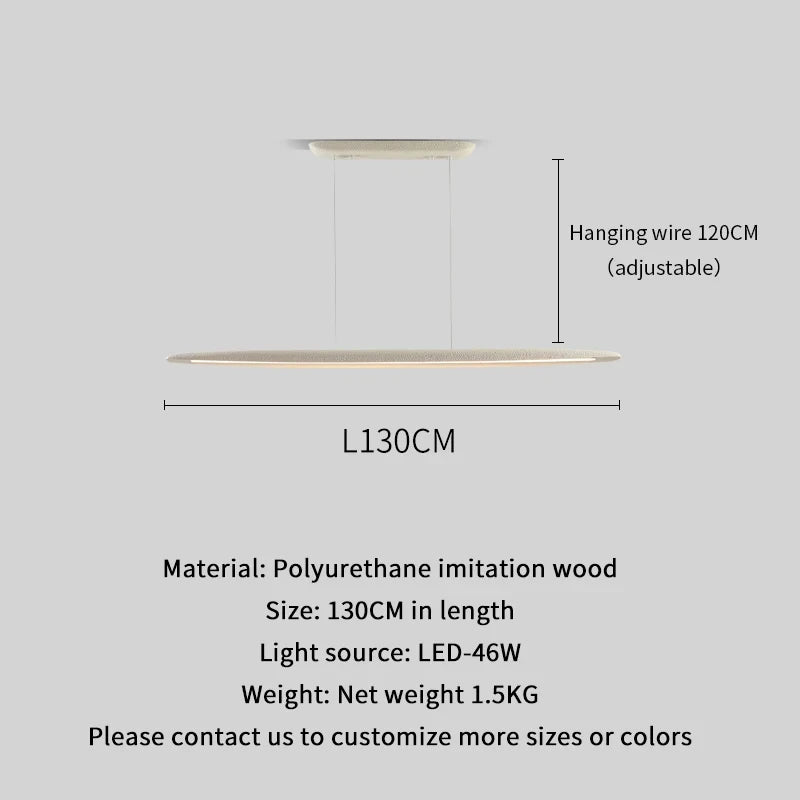 Lámpara Colgante Minimalista de Hierro para Comedor