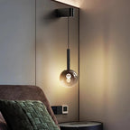 Nordic Glass Pendant Light for Bedroom