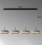 Lámpara Colgante Minimalista de Cristal para Comedor
