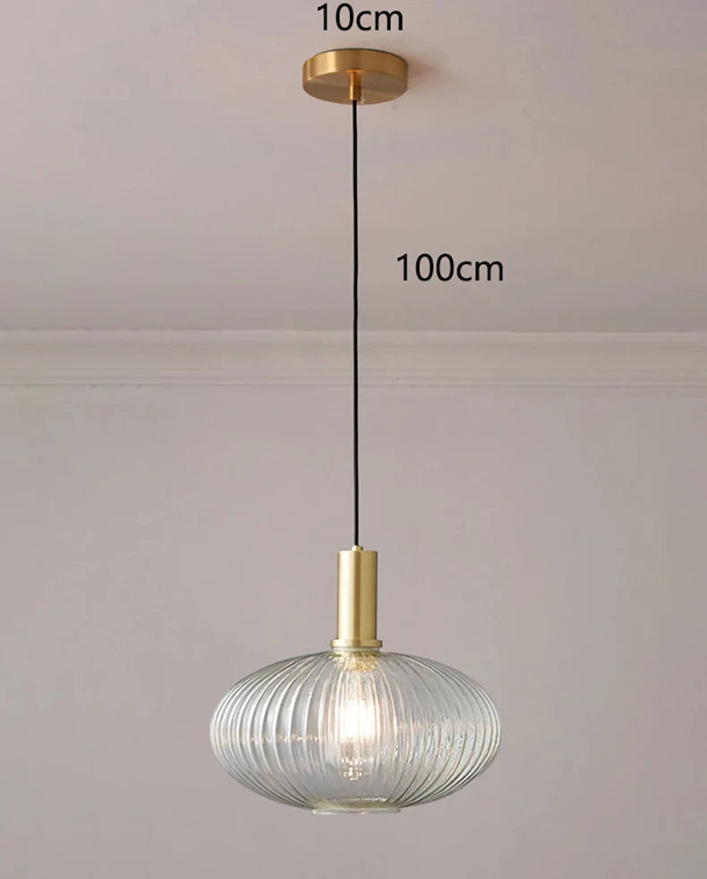 Nordic Glass Pendant Light for Dining Room