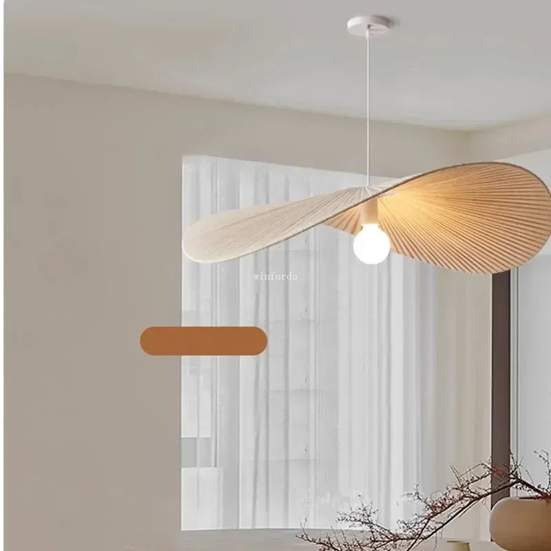 Bohemian Rattan Pendant Light Woven Design