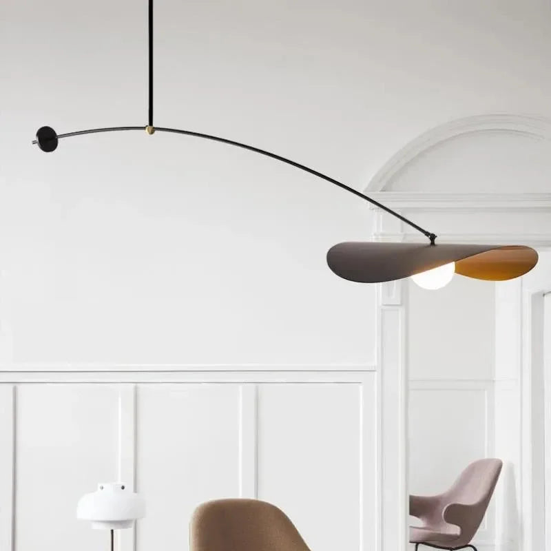Nordic Iron Pendant Light with Adjustable Arms