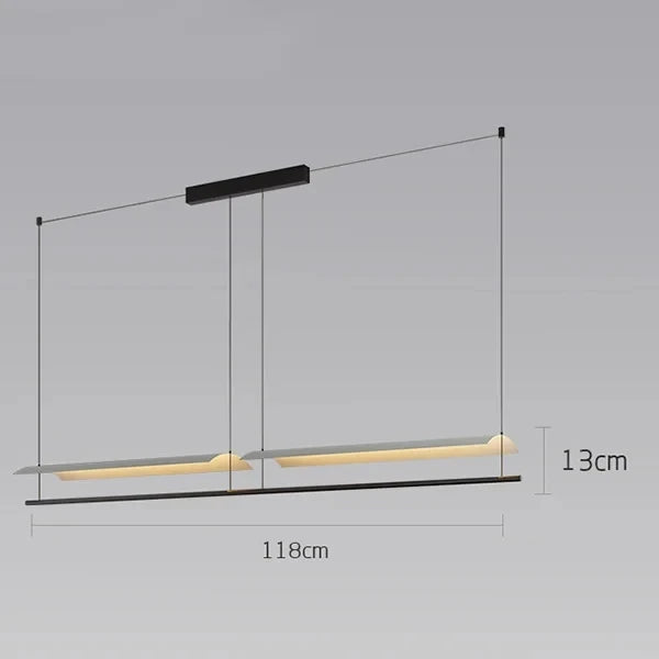 Minimalist Nordic Iron Pendant Light for Dining