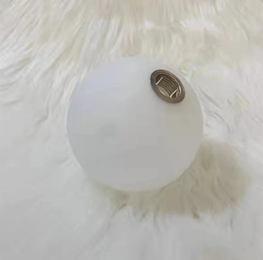 Lámpara colgante nórdica de cristal para comedor