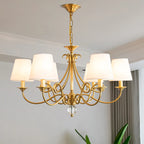 Lámpara Colgante de Cobre Estilo Nórdico Moderno