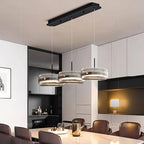 Lámpara Colgante Minimalista de Cristal para Comedor