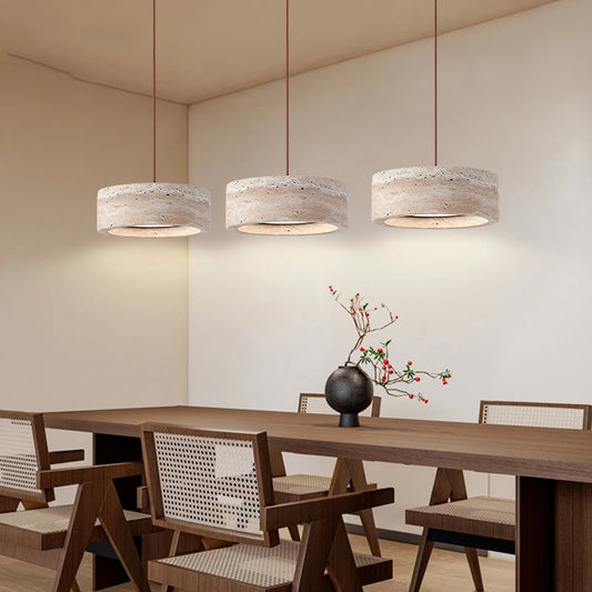 Nordic Travertine Pendant Light for Dining Room
