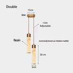 Sunlight Tube Restaurant Bedroom Bedside Long Line Pendant Lamp Modern Minimalist Fish Line Lamp White Acrylic Pendant Lamp