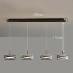 Lámpara Colgante Minimalista de Cristal para Comedor