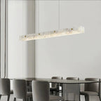 Minimalist Marble Pendant Light for Dining Room