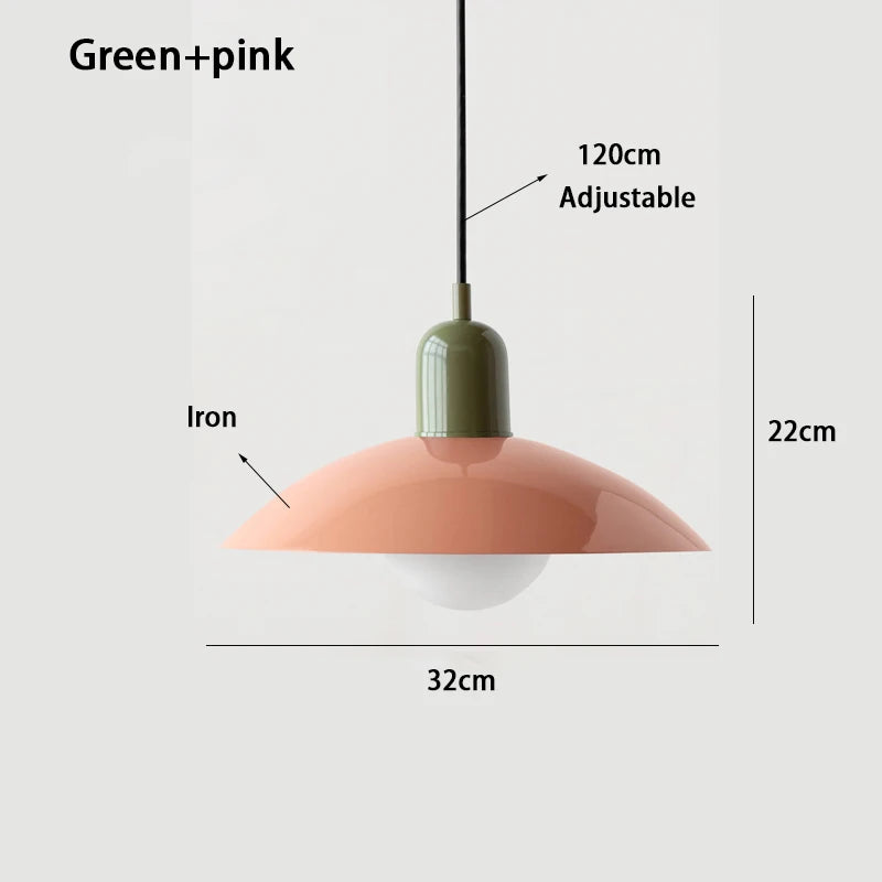 Nordic Iron Pendant Light for Dining Room