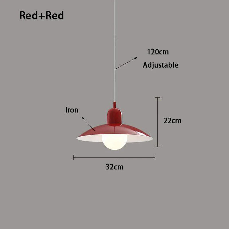 Nordic Iron Pendant Light for Dining Room