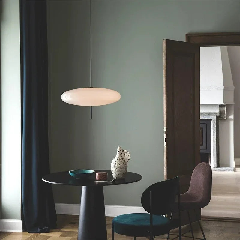 Minimalist LED Pendant Light UFO Flying Saucer Design