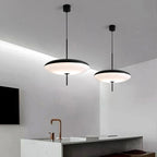 Lámpara colgante de cristal minimalista para comedor