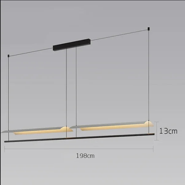 Minimalist Nordic Iron Pendant Light for Dining