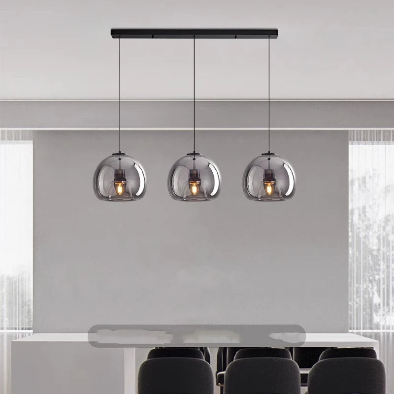 Modern Glass Pendant Light for Dining Room