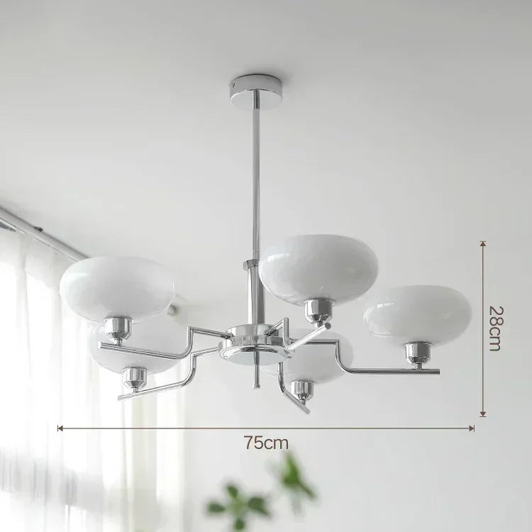 Lámpara Colgante de Cristal con Diseño Artístico Retro, Bola, Utilizada en Dormitorios, Salas de Estudio, Salones, Cocinas y Candelabro de Isla, Colgante Interior