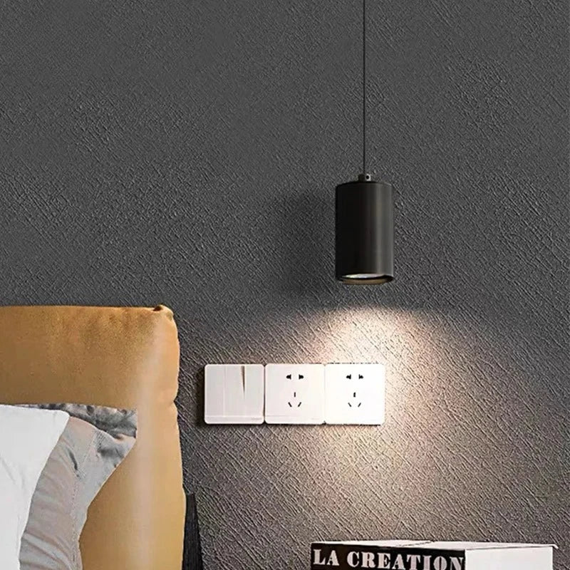 Lámpara Colgante Nórdica de Hierro para Dormitorio y Comedor
