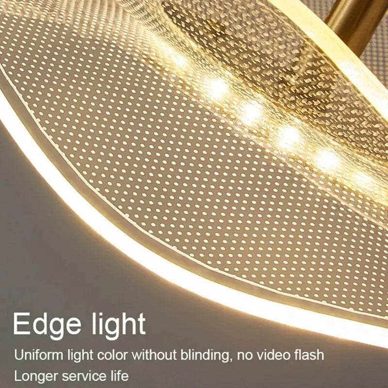 Nordic LED Acrylic Pendant Light for Bedroom