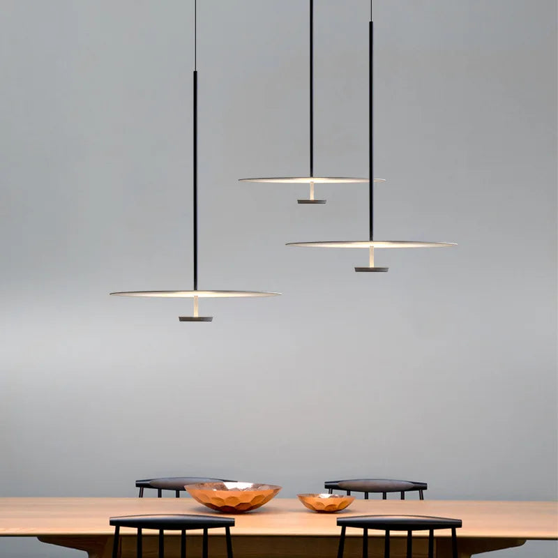 Minimalist Iron Pendant Light for Bedroom